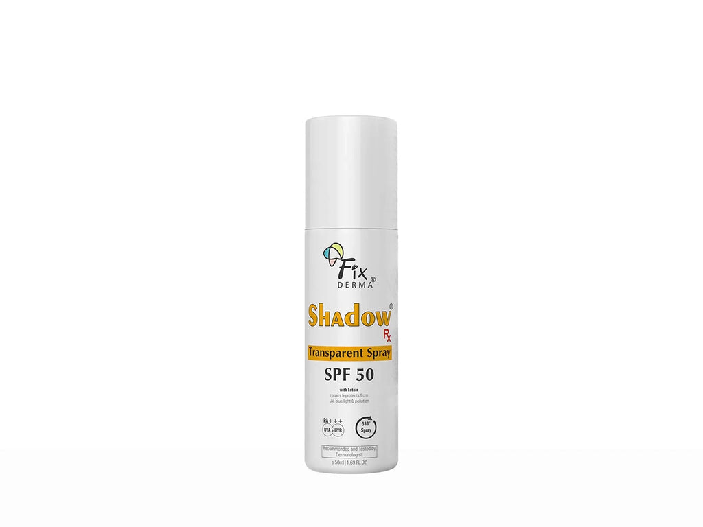 Fixderma Shadow Rx Transparent Spray Sunscreen SPF 50 PA+++ 30Gm Pack Of 2