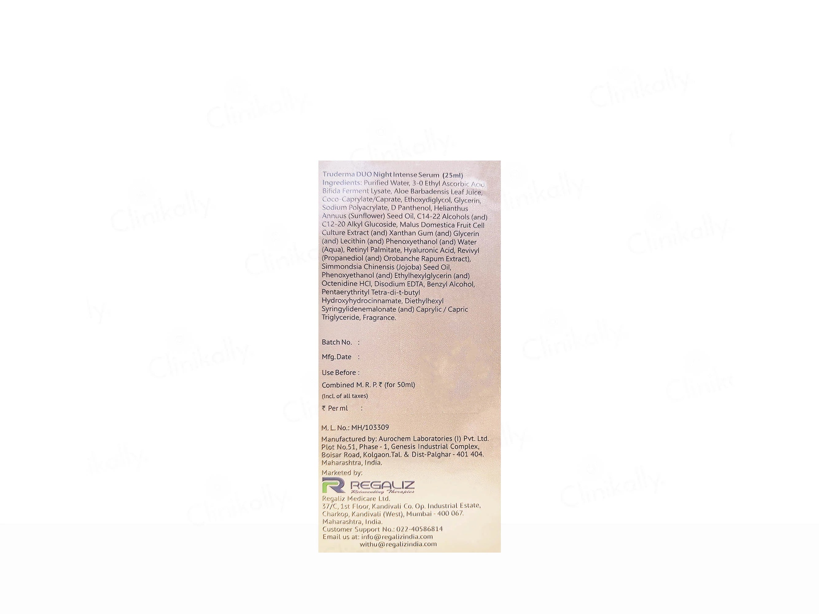 Truderma Duo Age Renewal Serum 50ml