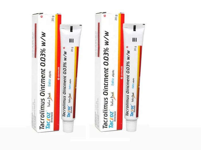 Tacroz 0.03% Ointment 20Gm (Pack of 2)
