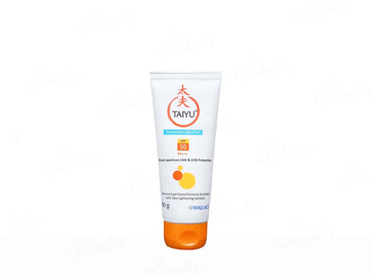Taiyu Sunscreen Aqua Gel SPF 50 PA+++ 60Gm