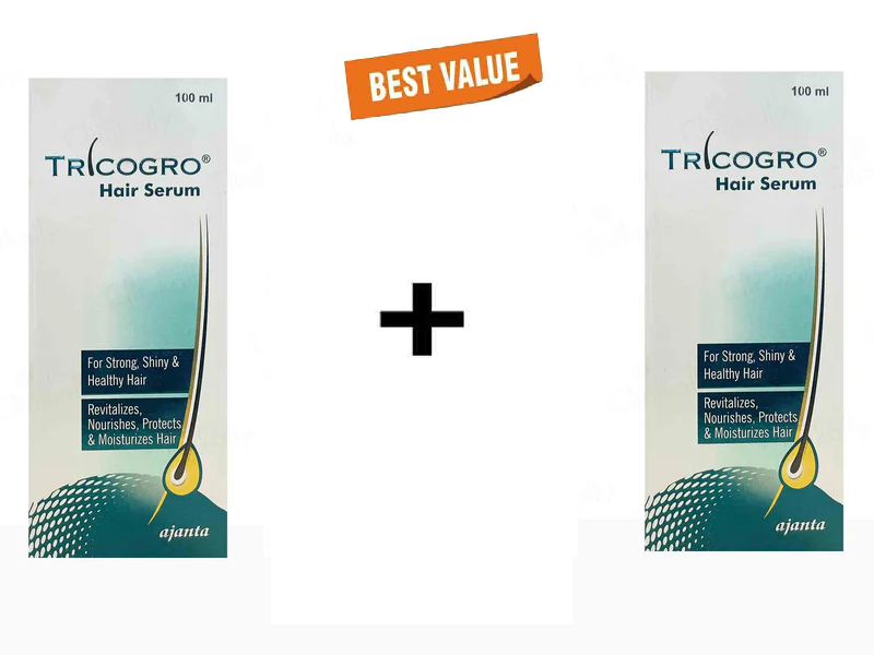 Ajanta Tricogro Hair Revitalizing Serum 100Ml Pack Of 2