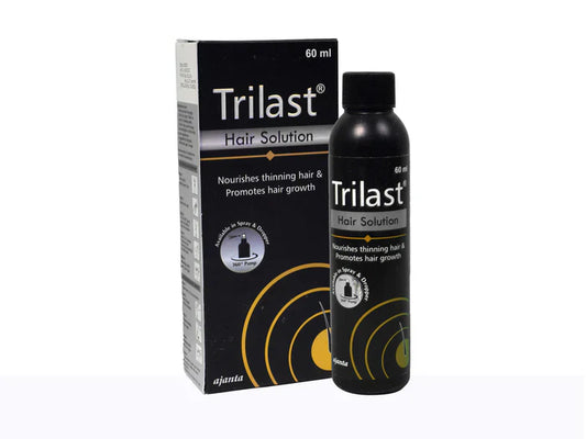 Ajanta Trilast Hair Solution (Spray & Dropper) 60ML