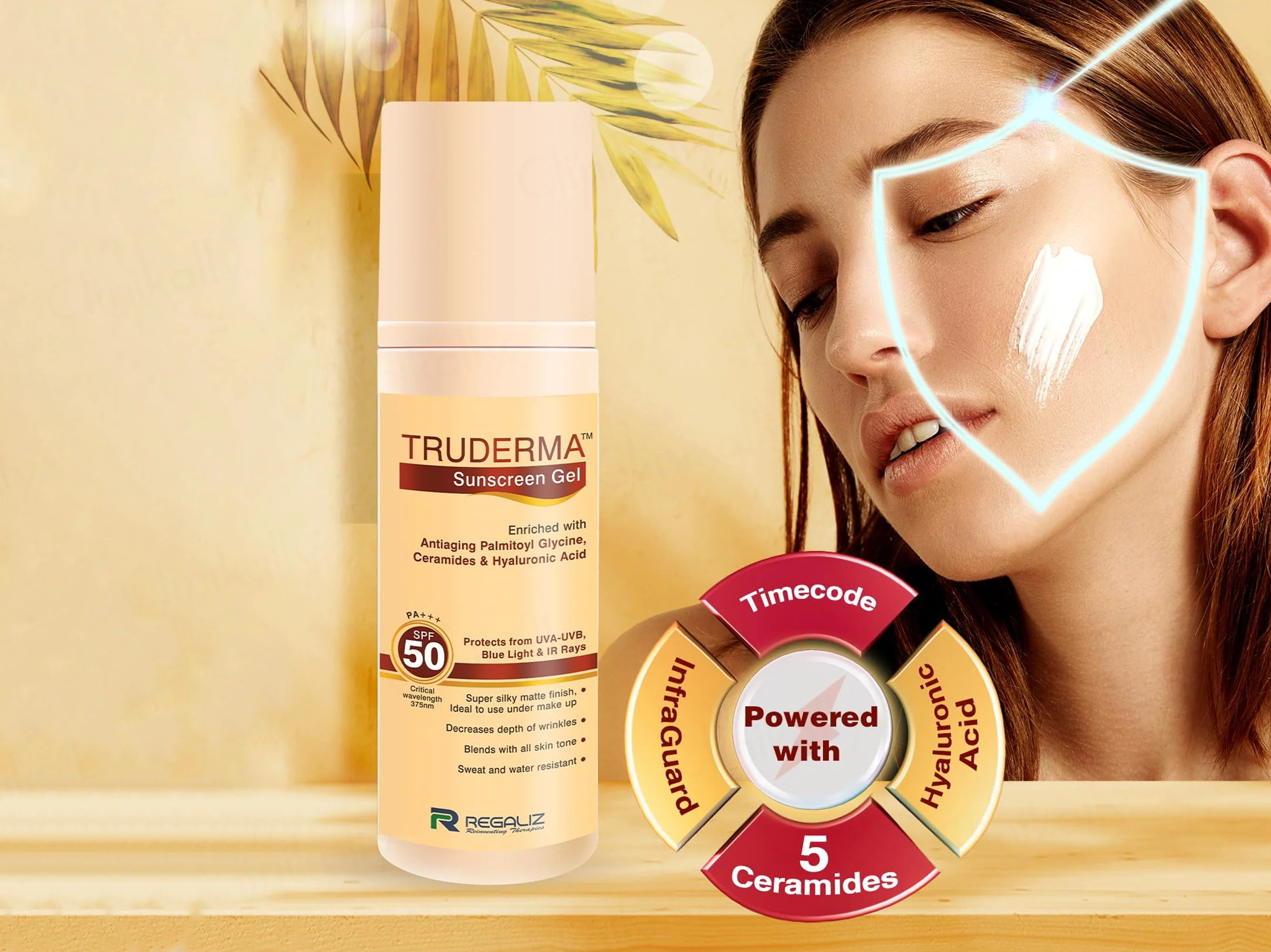 Truderma Silicone Sunscreen Gel SPF 50+ 50gm