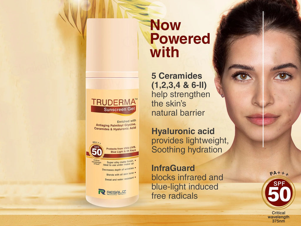 Truderma Silicone Sunscreen Gel SPF 50+ 50gm