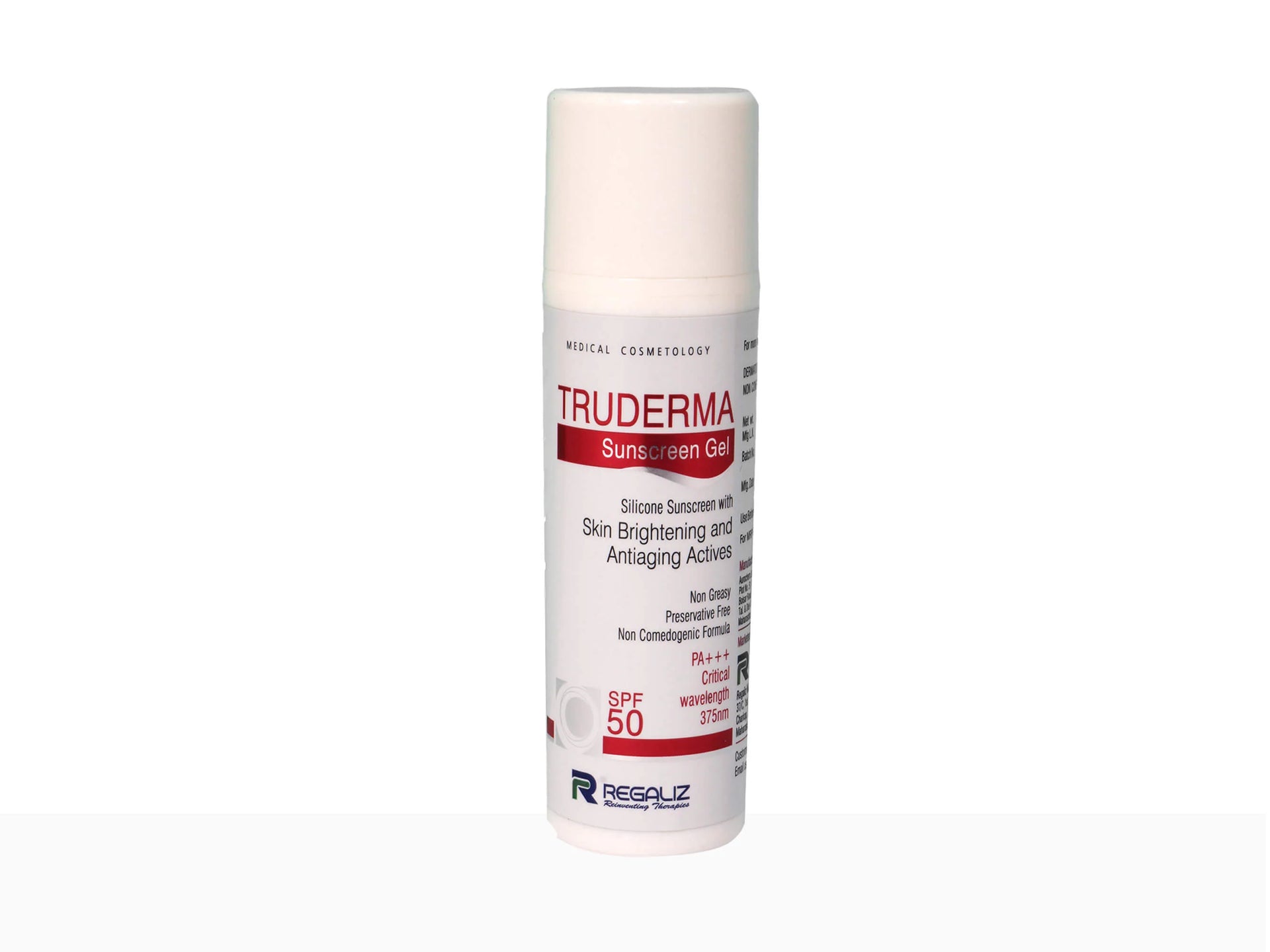Truderma Sunscreen Gel SPF 50 PA+++ 50Gm