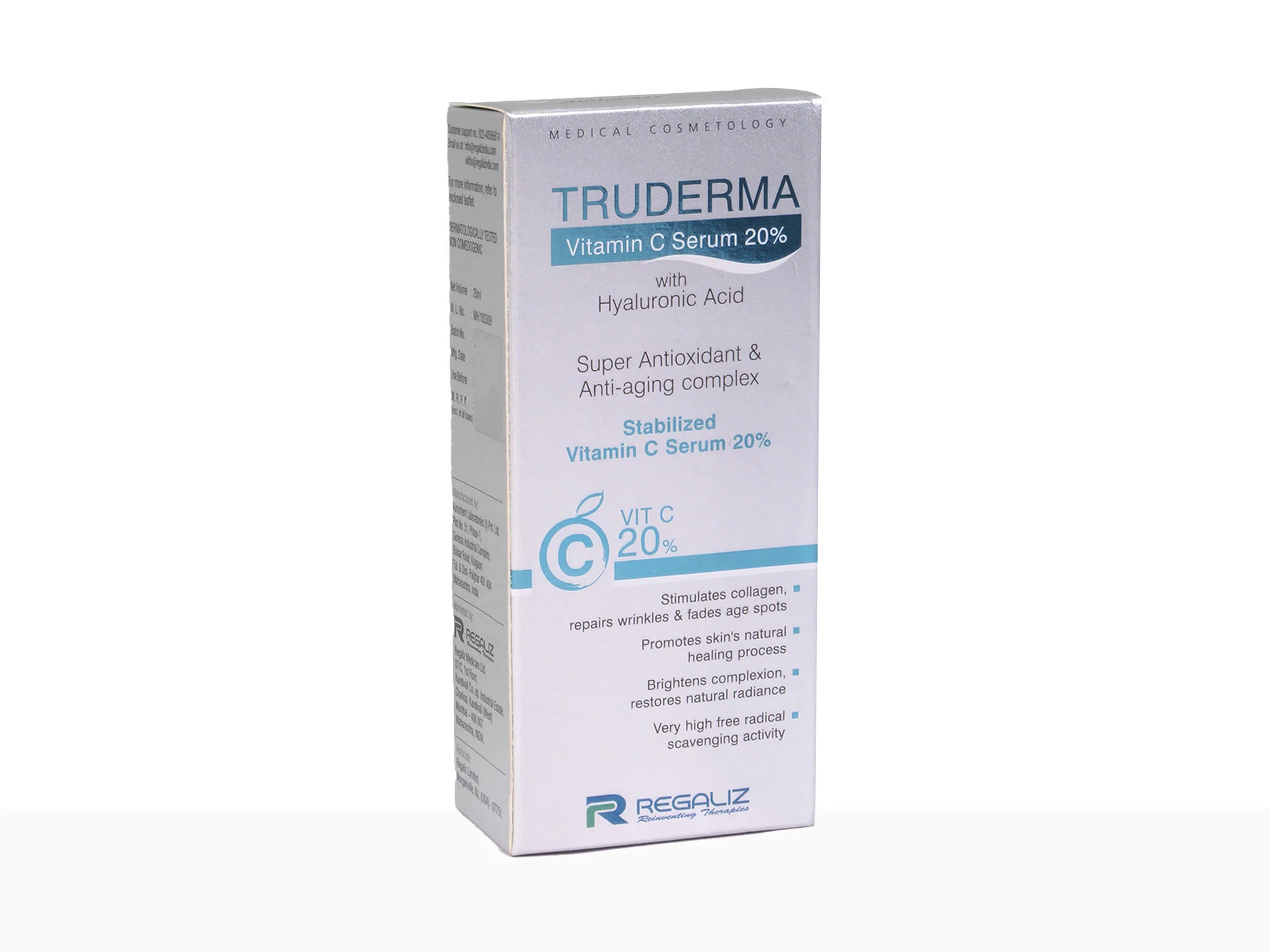 Truderma Stabilized Vitamin C Serum 20% 20Ml