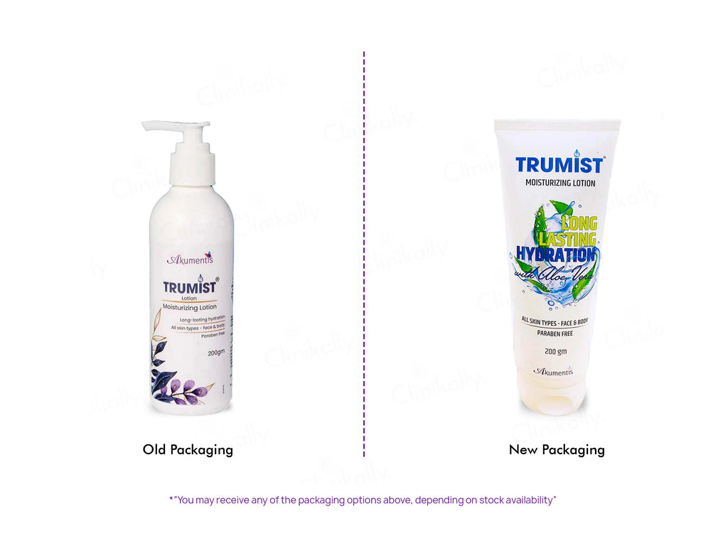 Akumentis Trumist Moisturizing Lotion For All Skin Types 200Gm Pack Of 2