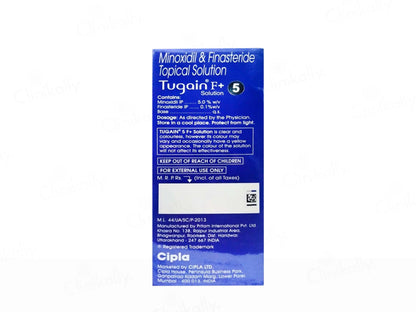 Tugain 5% F+ Solution 60Ml