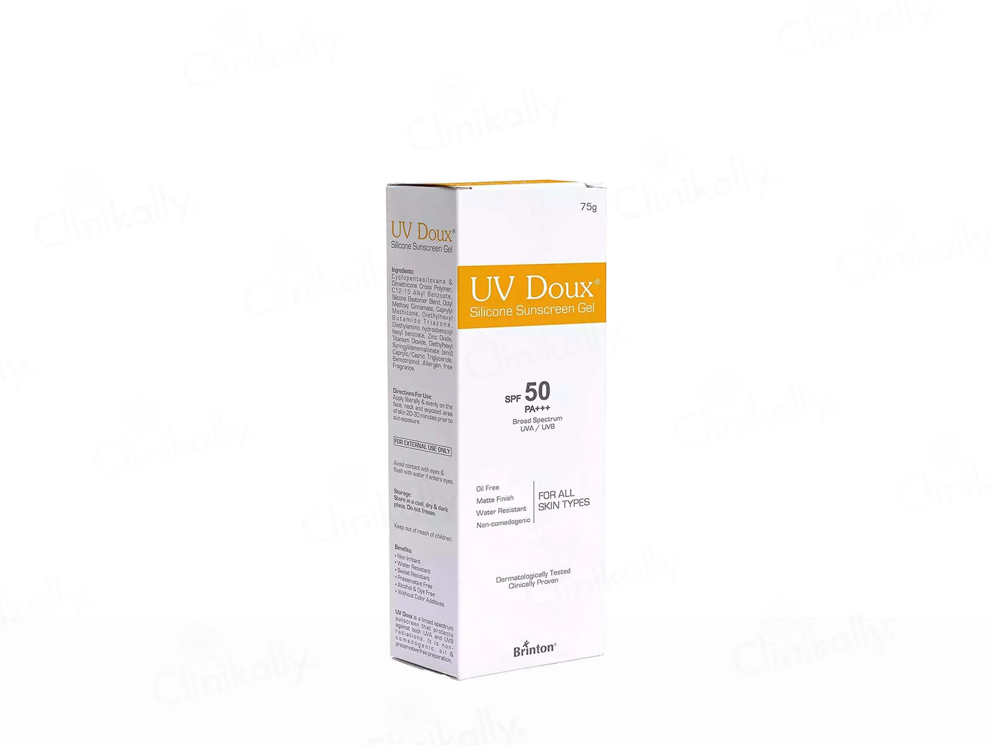 Brinton UV Doux Silicone Sunscreen Gel SPF 50 PA+++