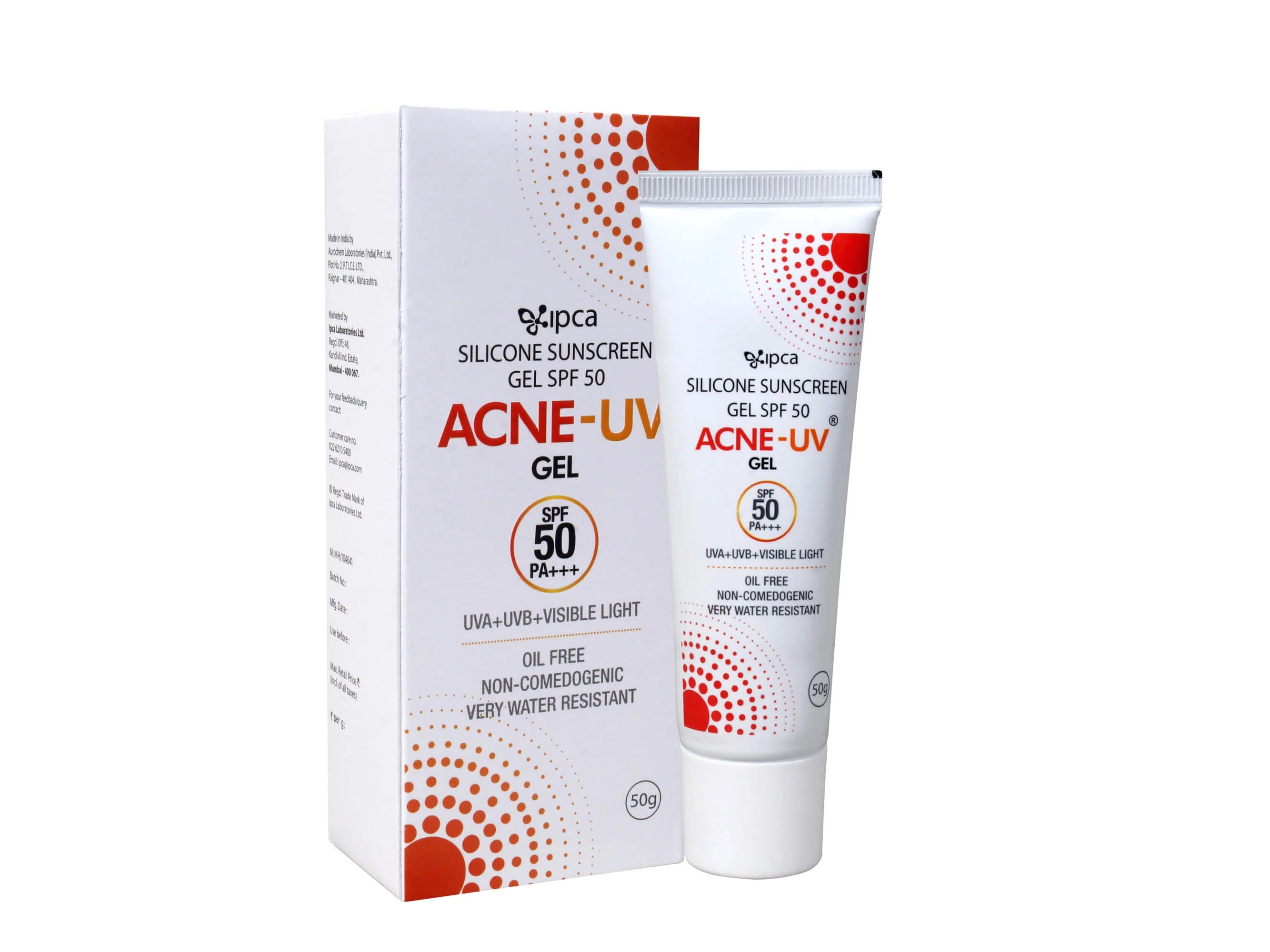 Acne UV Gel Sunscreen SPF 50 50 gm