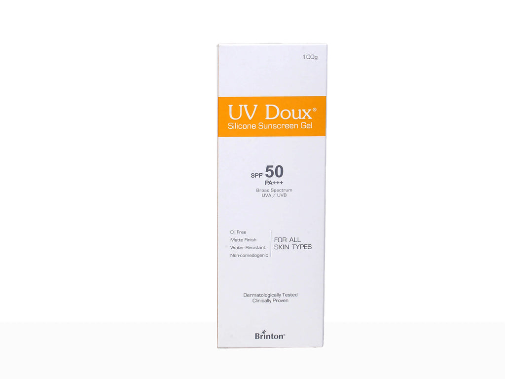 UV Doux Silicone Sunscreen Gel SPF 50 PA+++ 100Gm