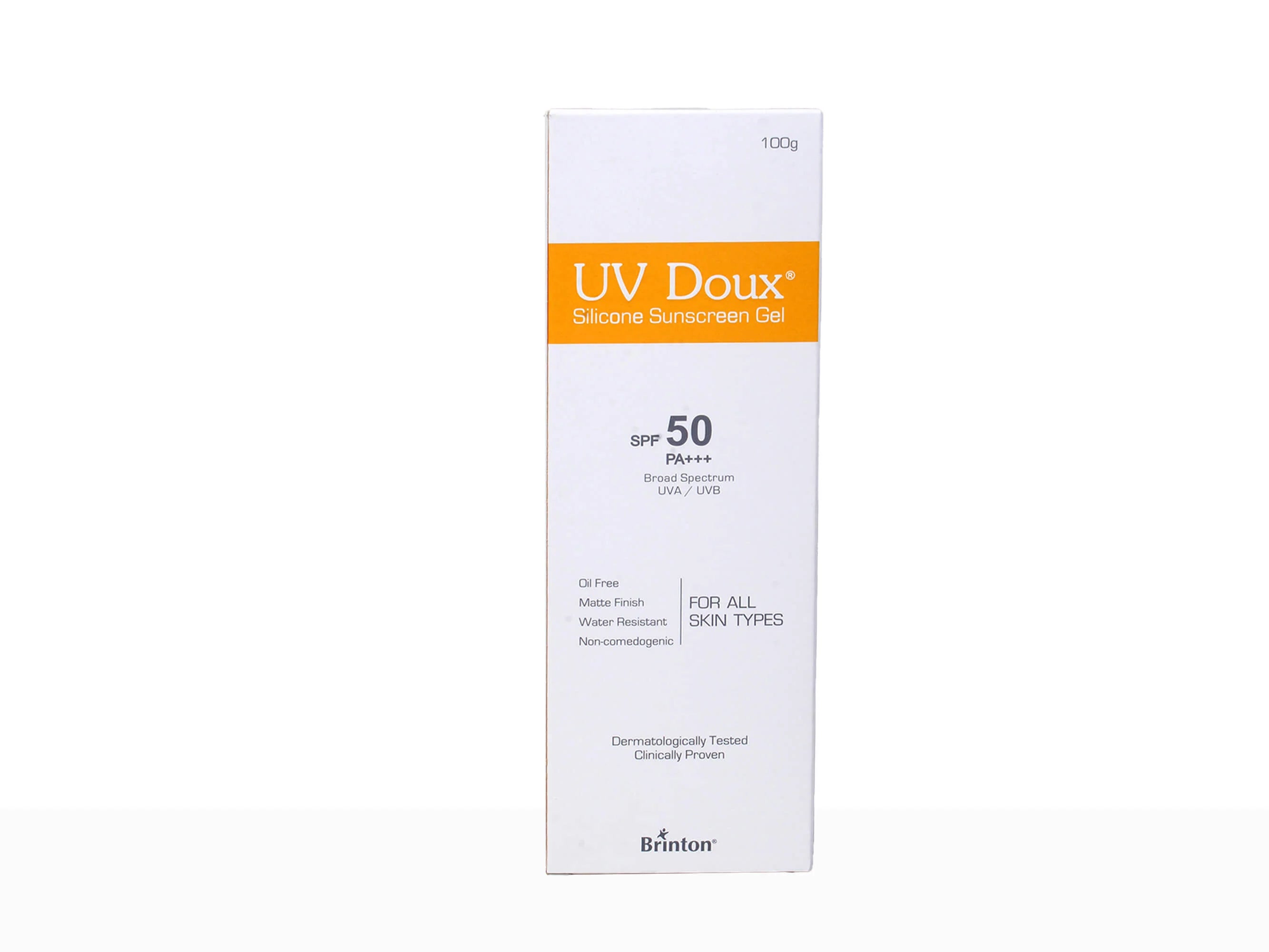 UV Doux Silicone Sunscreen Gel SPF 50 PA+++ 100Gm
