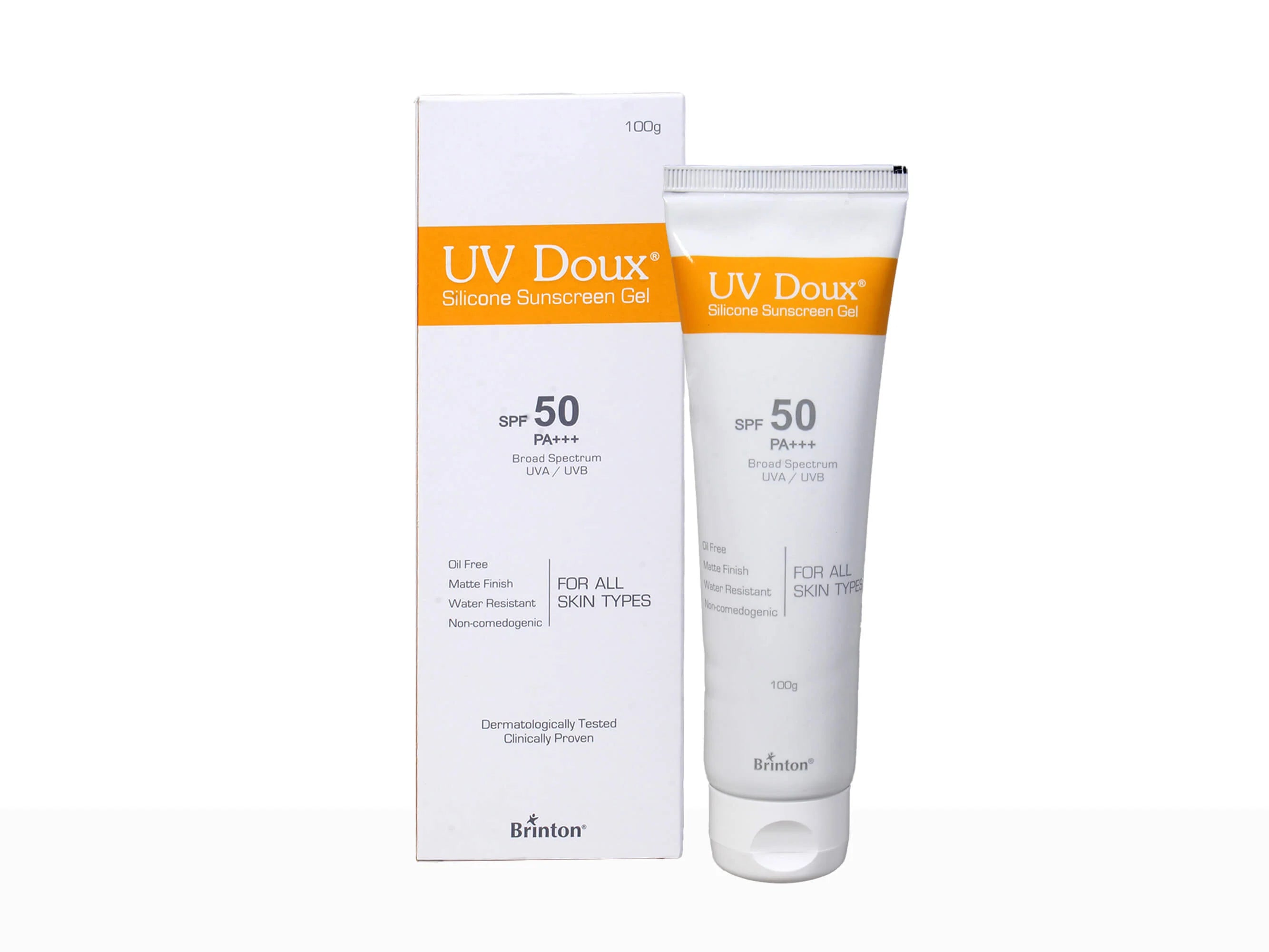 UV Doux Silicone Sunscreen Gel SPF 50 PA+++ 100Gm