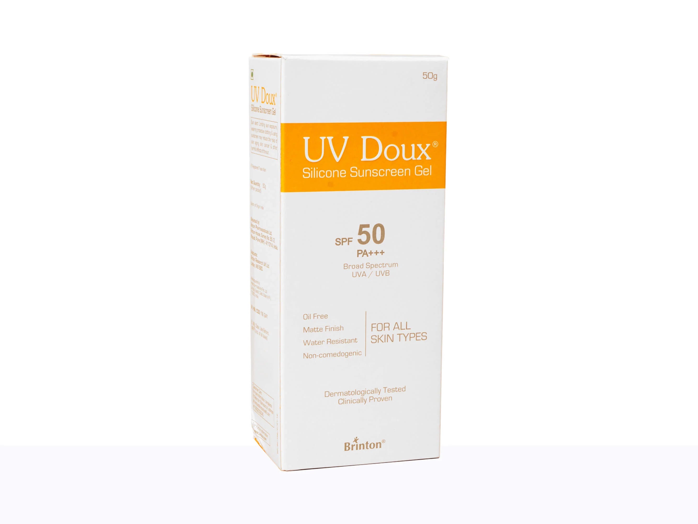 UV Doux Silicone Sunscreen Gel SPF 50 PA 50Gm