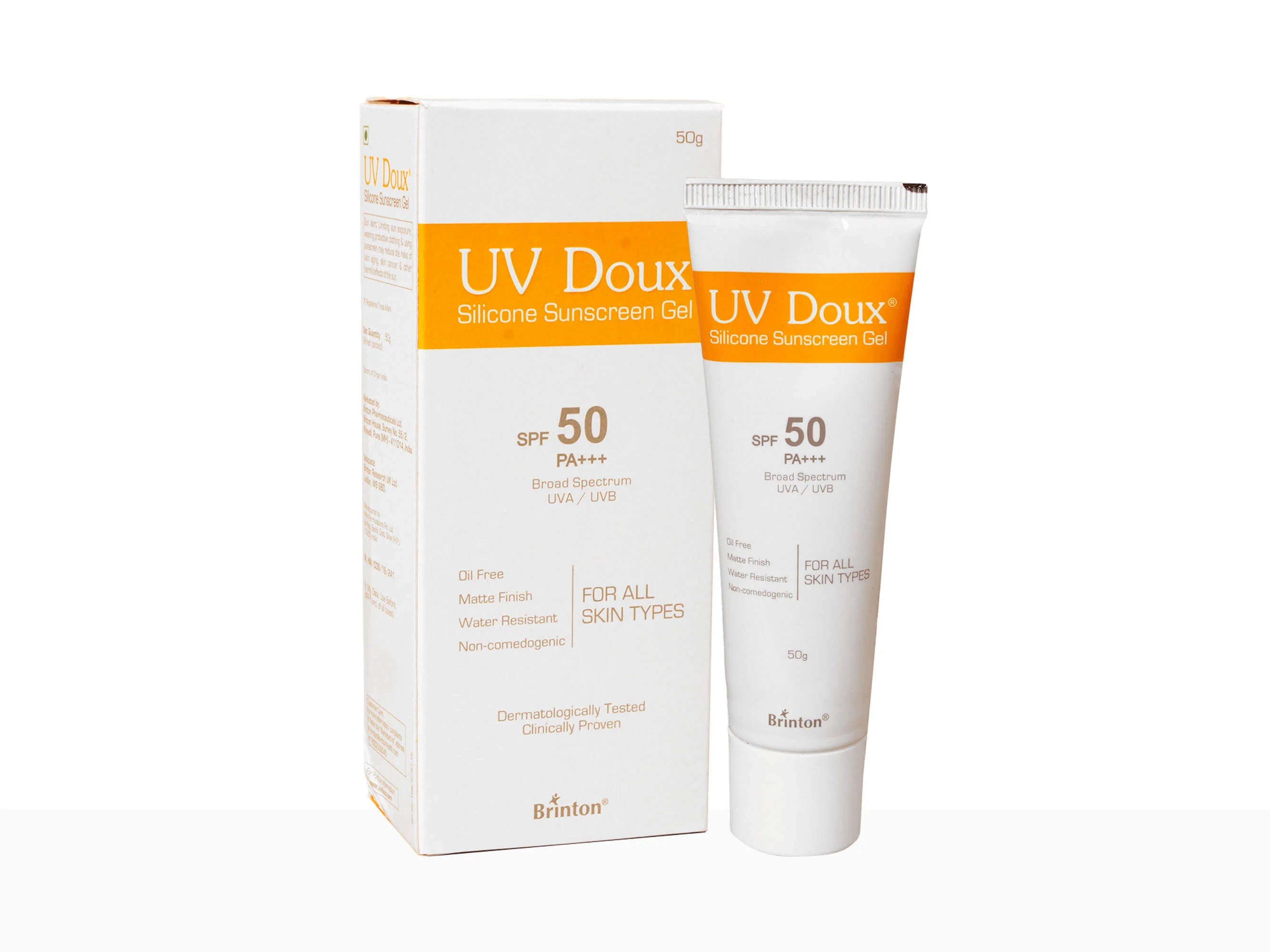 UV Doux Silicone Sunscreen Gel SPF 50 PA 50gm
