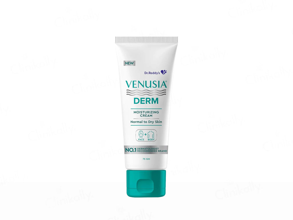 Venusia Derm Face & Body Moisturizing Cream 75Gm (Pack Of 2)