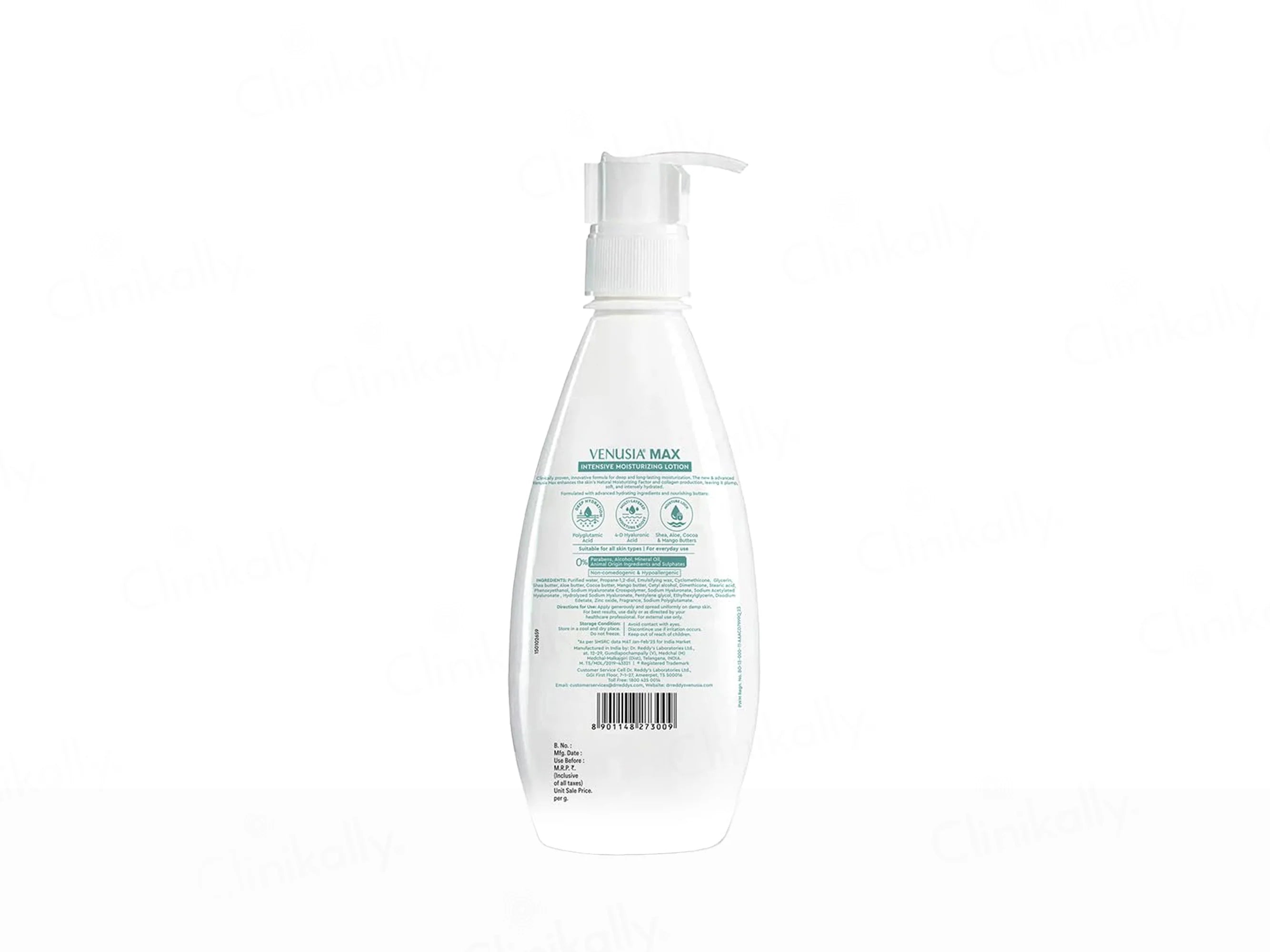 Venusia Max Intensive Moisturizing Lotion 300Gm