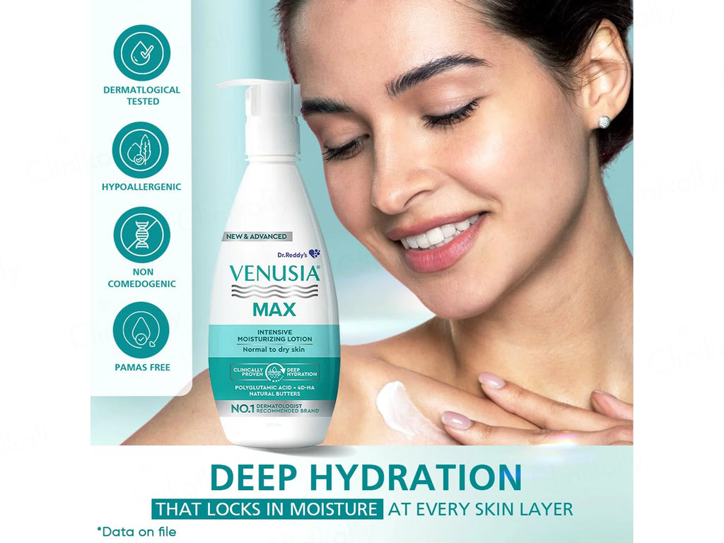 Venusia Max Intensive Moisturizing Lotion 50Gm