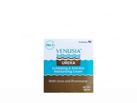 Dr Reddy Venusia Ureka Exfoliating Moisturizing Cream 100g Pack 2