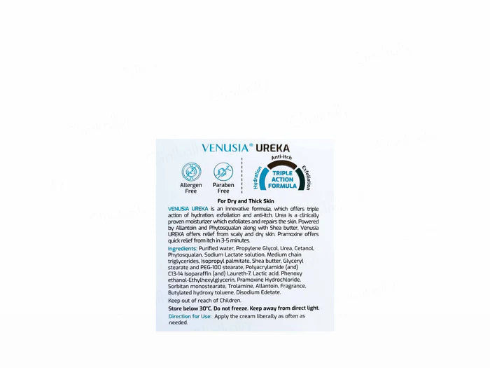 Venusia Ureka Exfoliating Moisturizing Cream 100Gm (Pack Of 2)