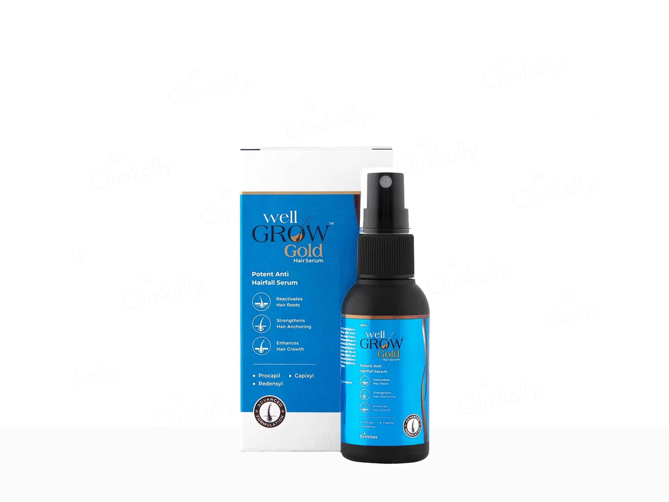 Well Grow Gold Anti Hairfall Hair Serum 30ml 30 ml