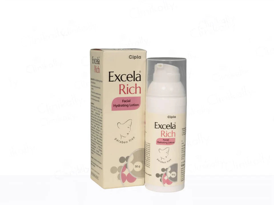 Cipla Excela Rich Facial Hydrating Lotion 50G