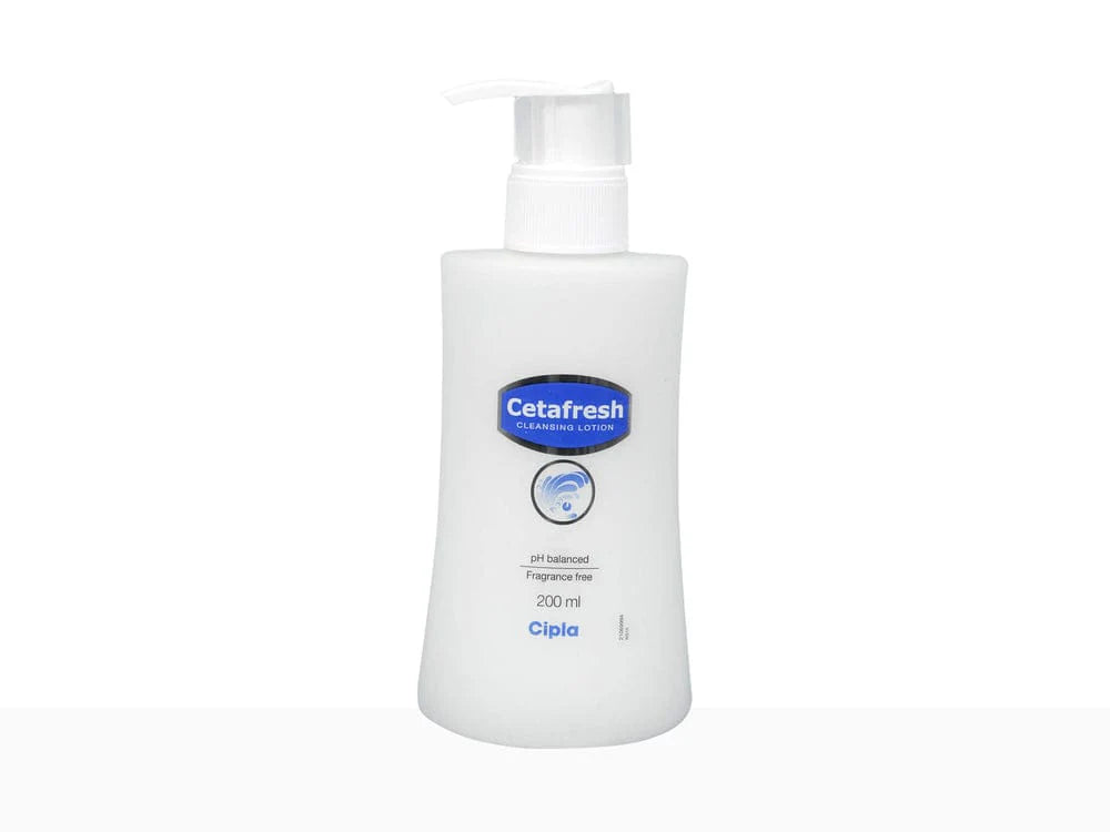 Cipla Cetafresh Cleansing Lotion | pH Balanced & Fragrance Free 200ML