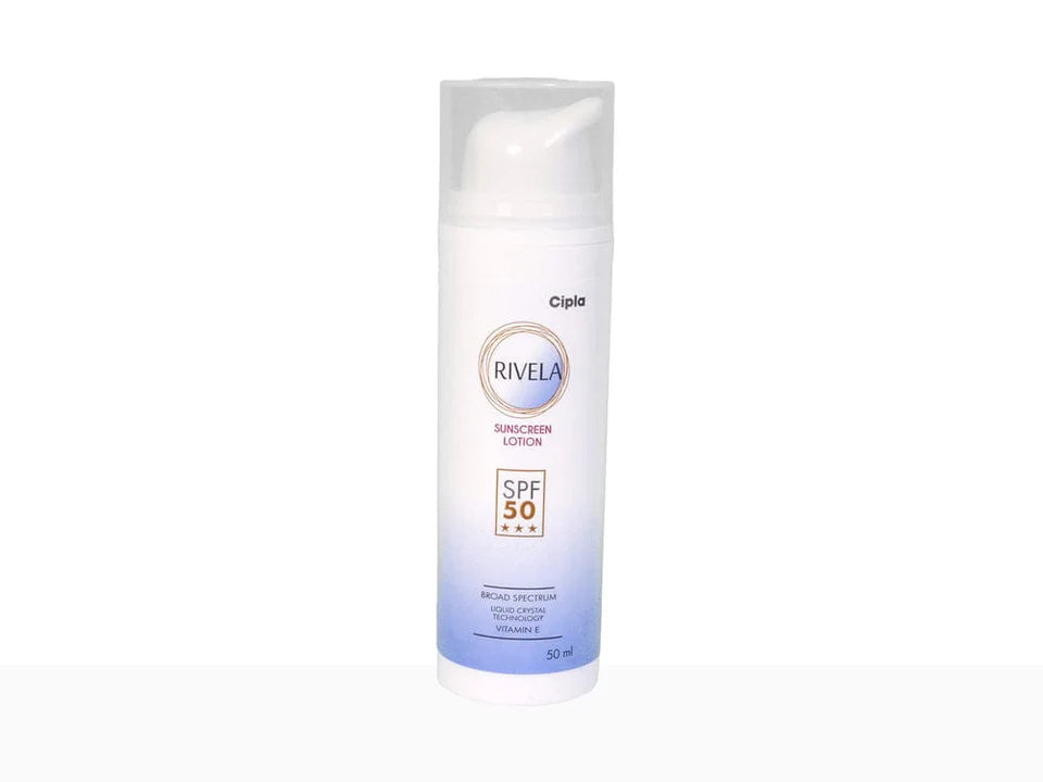 Rivela Sunscreen Lotion SPF 50+++ 50Ml