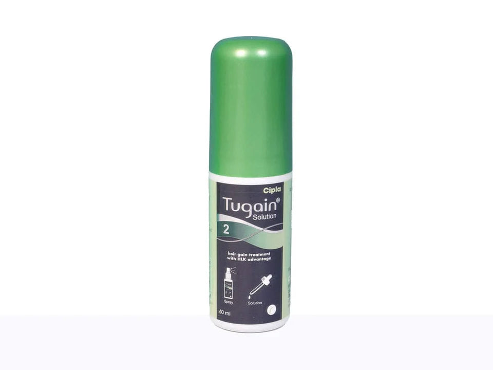 Tugain 2 Solution 60ML (Pack Of 2)