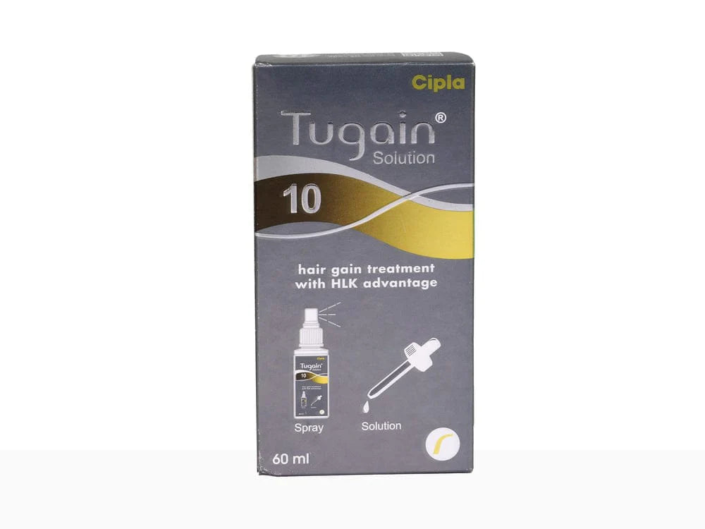 Tugain 10% Hair solution, 60Ml