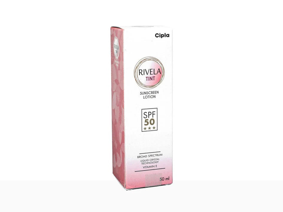 Rivela Tint Sunscreen Lotion SPF 50+++ 50Ml