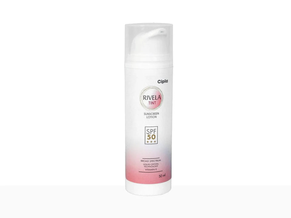 Rivela Tint Sunscreen Lotion SPF 50+++ 50Ml