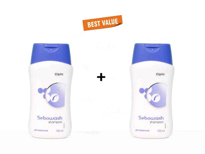 Cipla Sebowash Shampoo 100ML (Pack Of 2)