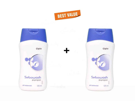 Cipla Sebowash Shampoo 100ML (Pack Of 2)