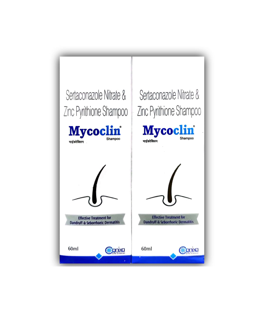 Mycoclin Shampoo 60ml (Pack of 2)