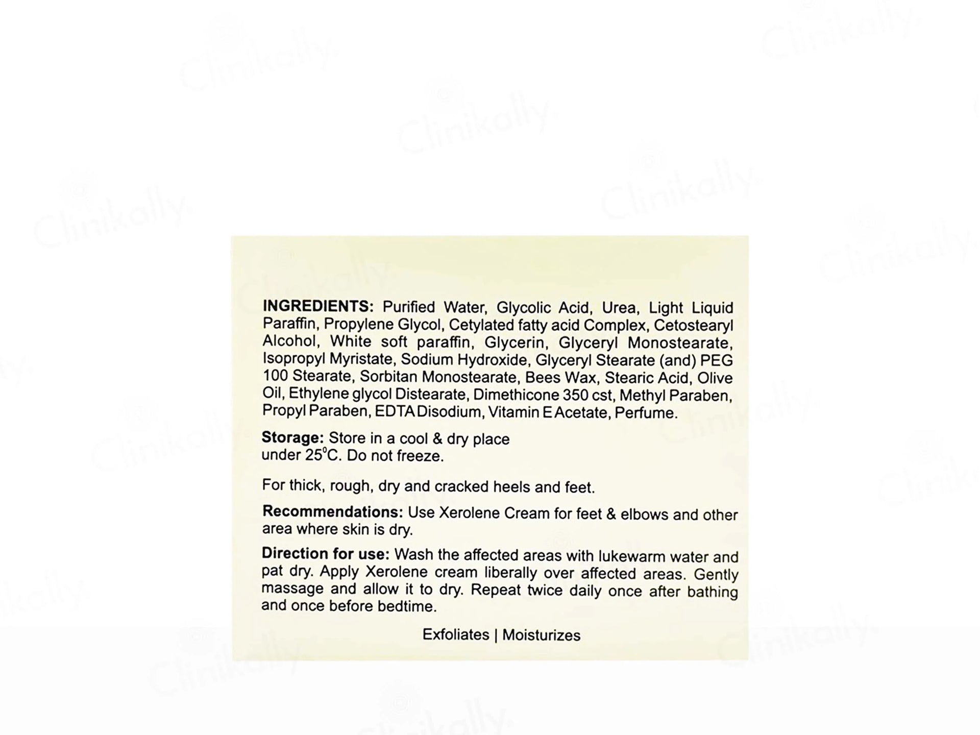 Xerolene Cream