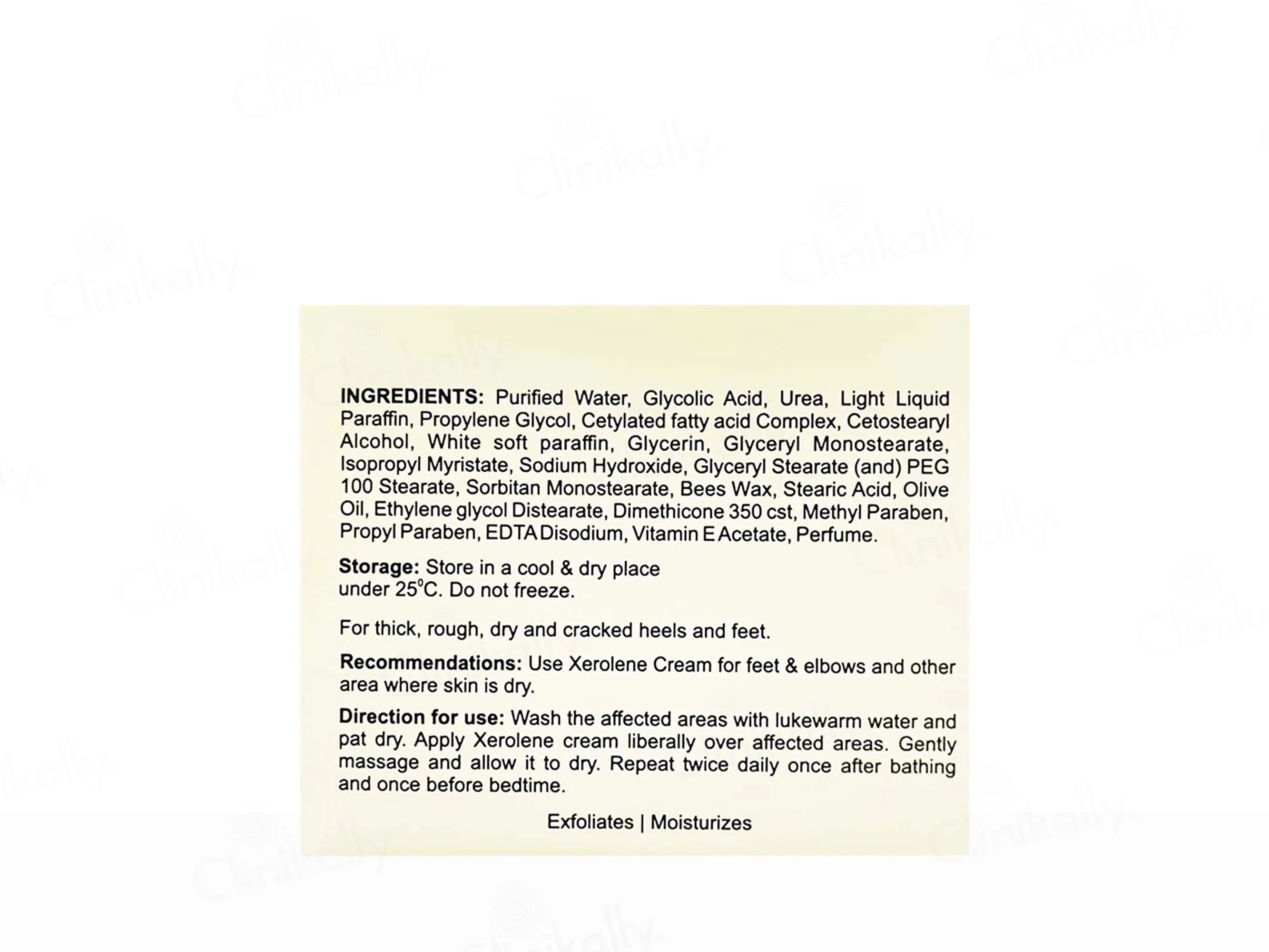 Xerolene Cream