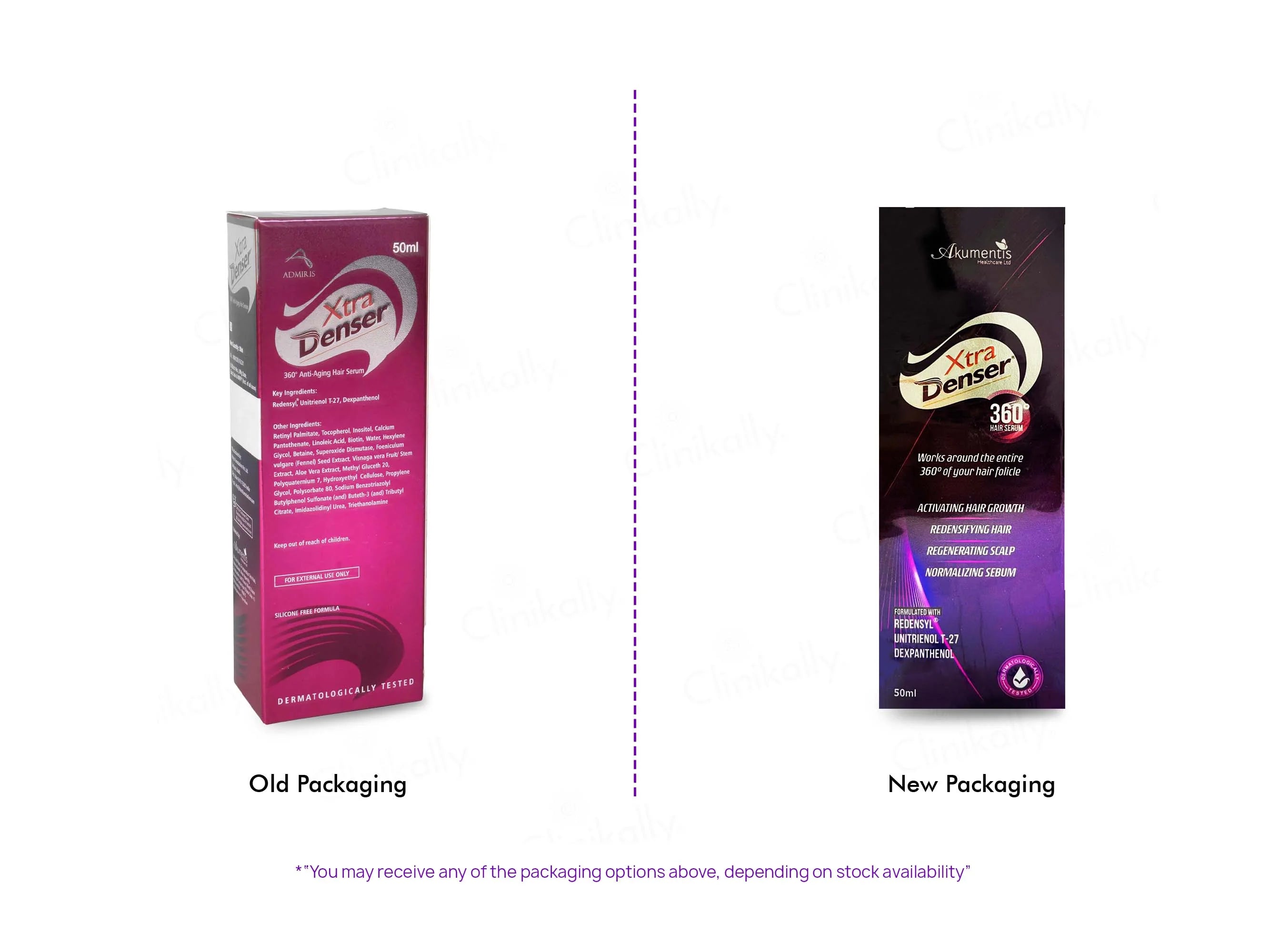 Akumentis Xtra Denser Hair Revitalizing Serum 50ml