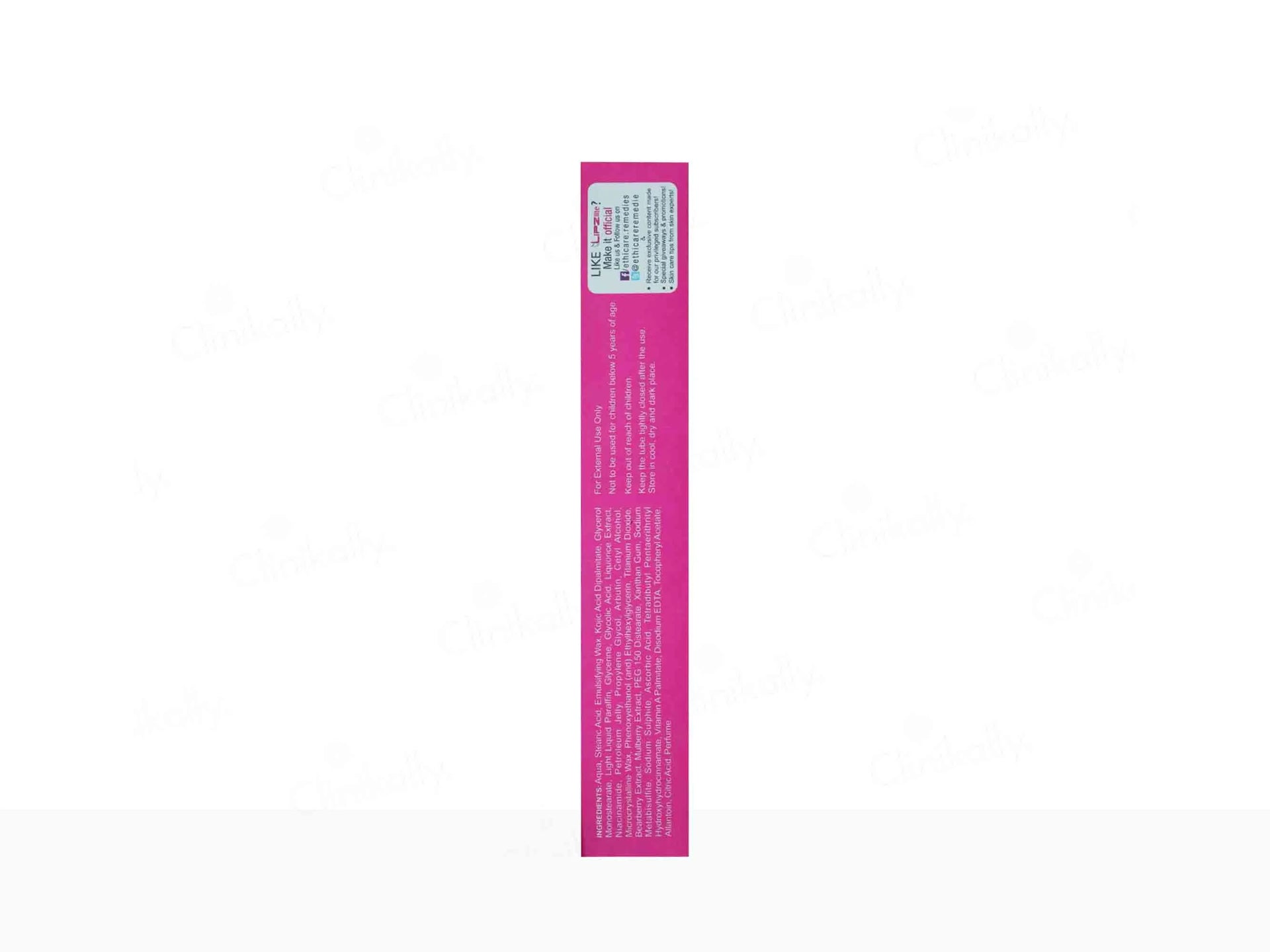 Lipzlite Lip Lightening Cream 15Gm Pack Of 2