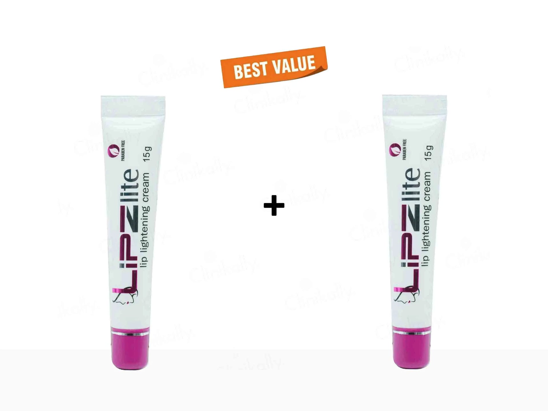 Lipzlite Lip Lightening Cream 15Gm Pack Of 2