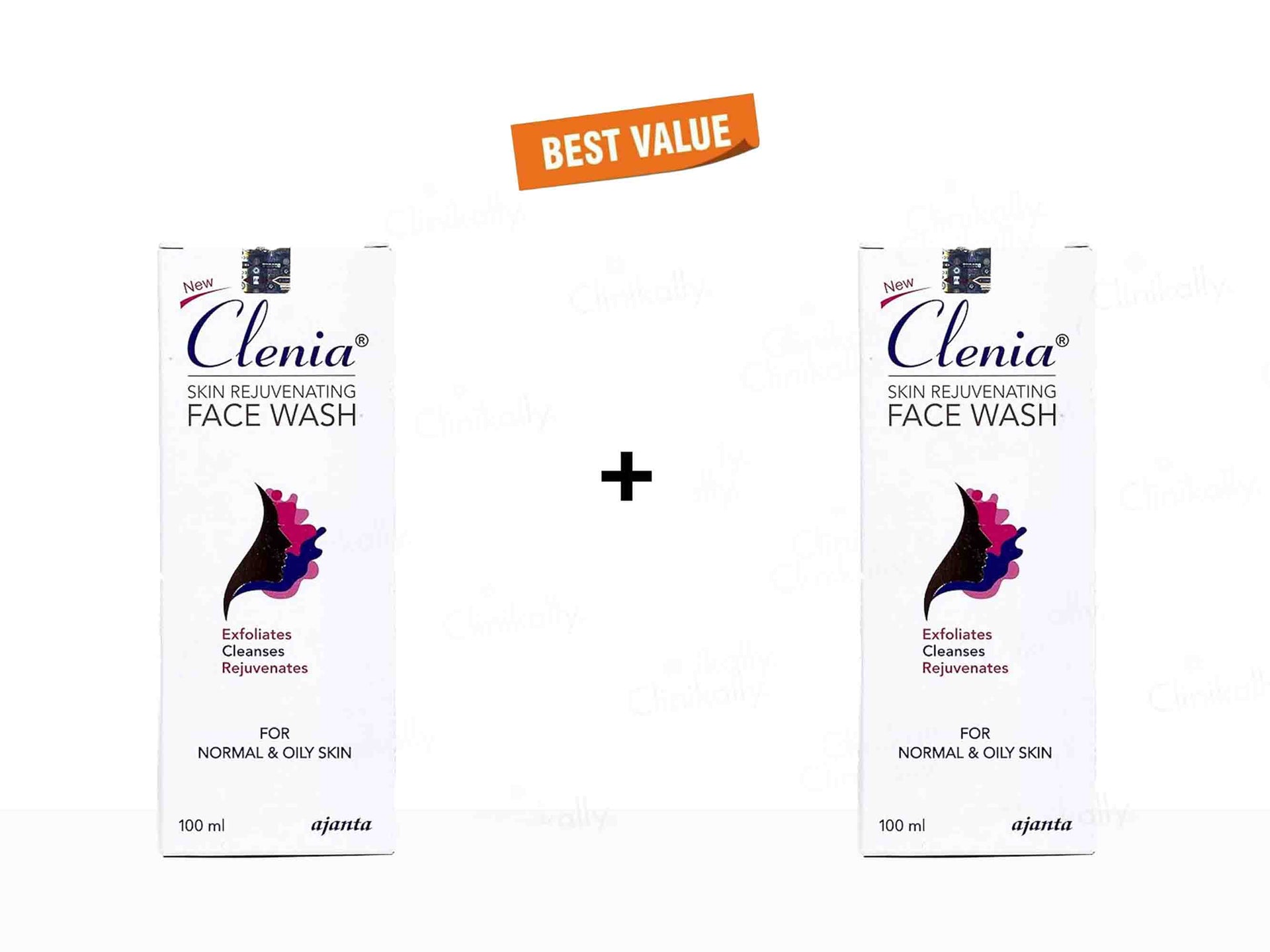 Clenia Skin Rejuvenating Face Wash (Combo) 2 x 100 ml
