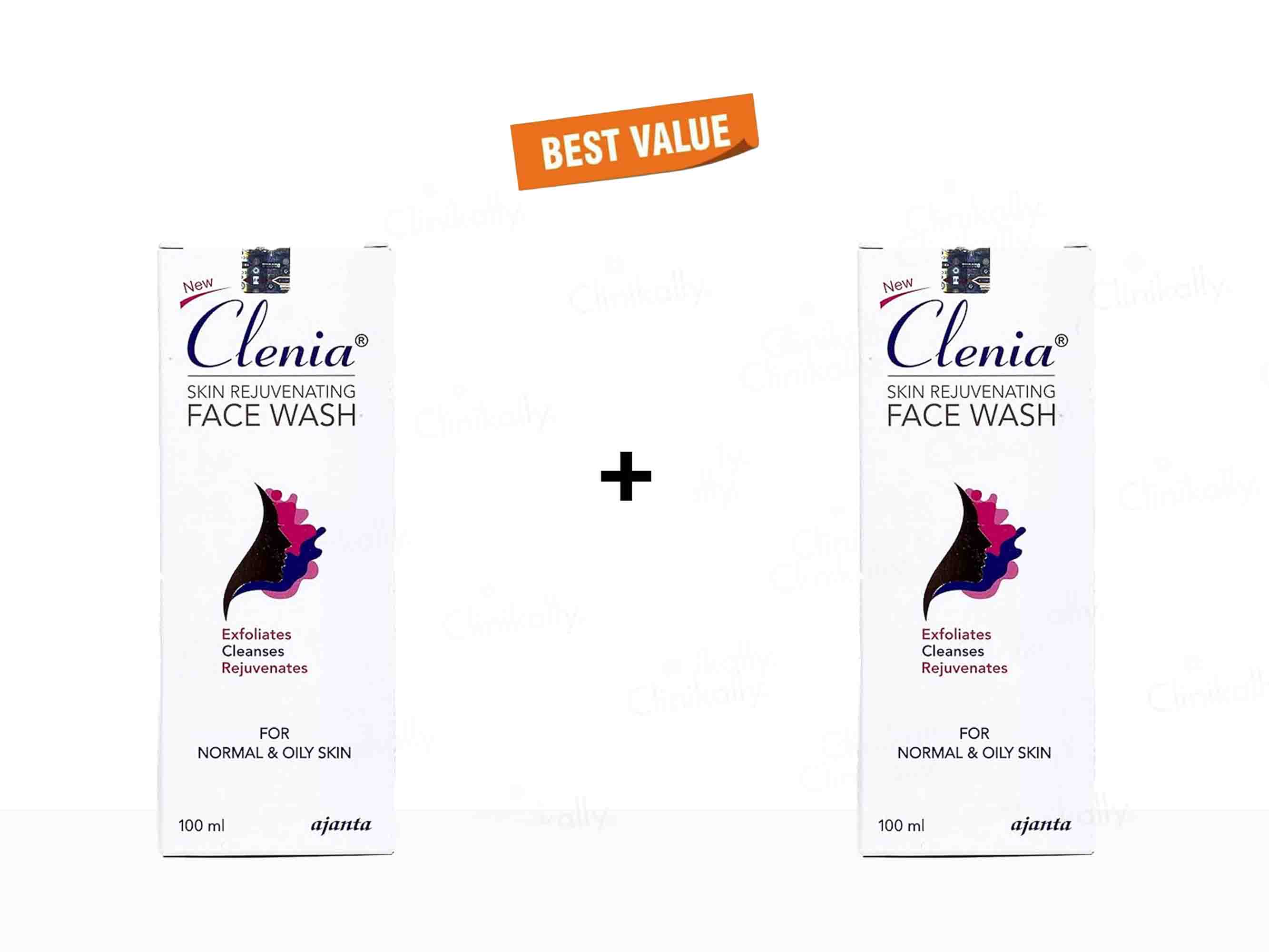 Clenia Skin Rejuvenating Face Wash (Combo) 2 x 100 ml