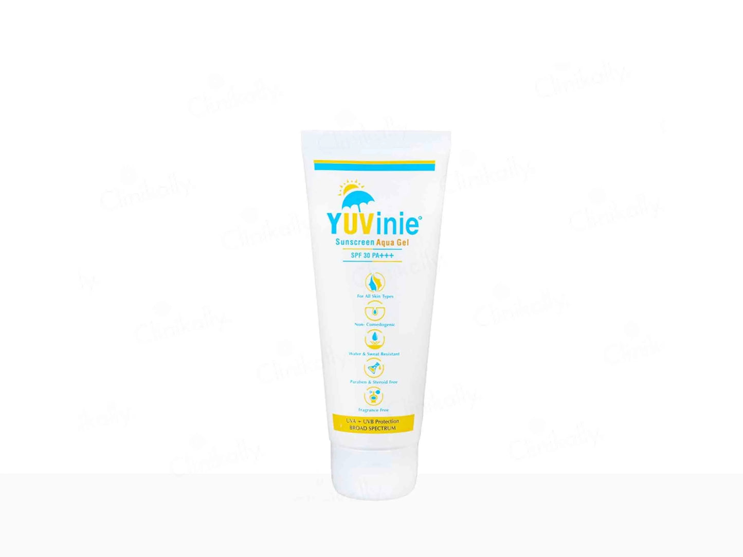 Yuvinie Sunscreen Aqua Gel 50Gm Pack 2