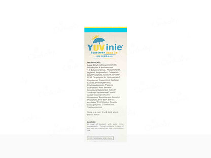 Yuvinie Sunscreen Aqua Gel 50Gm Pack 2