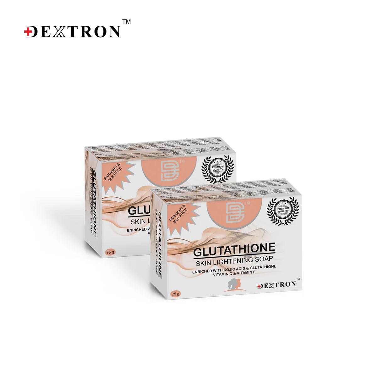 Glutathione Skin Whitening Soap 75Gm Pack Of 2