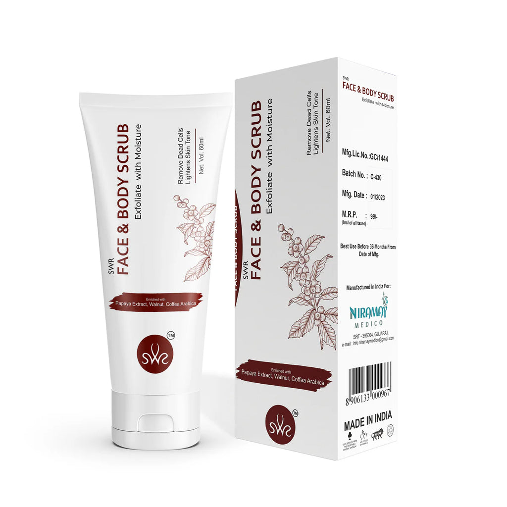 Face and Body Scrub 60Ml Pack Of 3