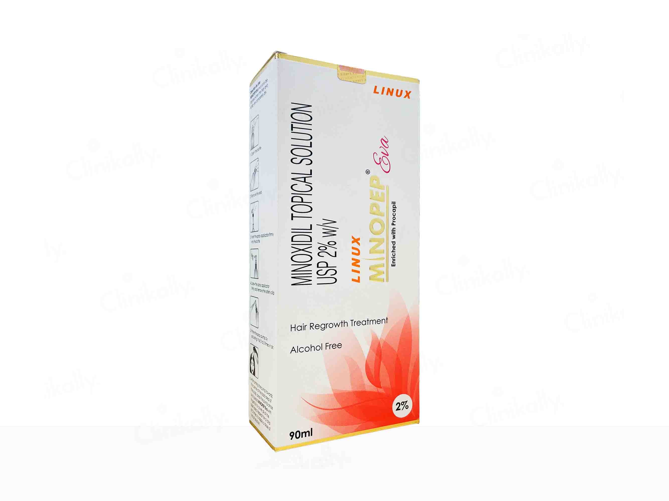 Linux Minopep Eva 2% Topical Solution 90 ml