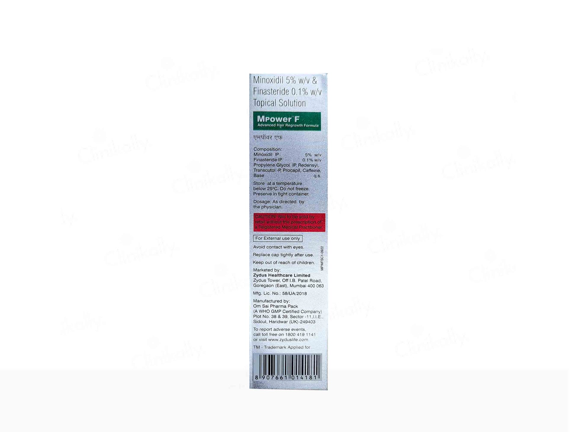 MPower F Topical Solution 60Ml