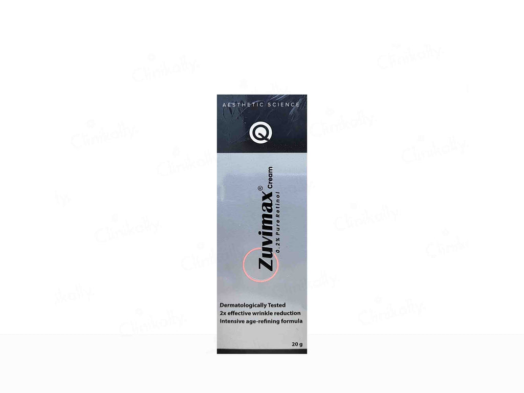 Zuvimax 0.2% Pure Retinol Cream, 20Gm