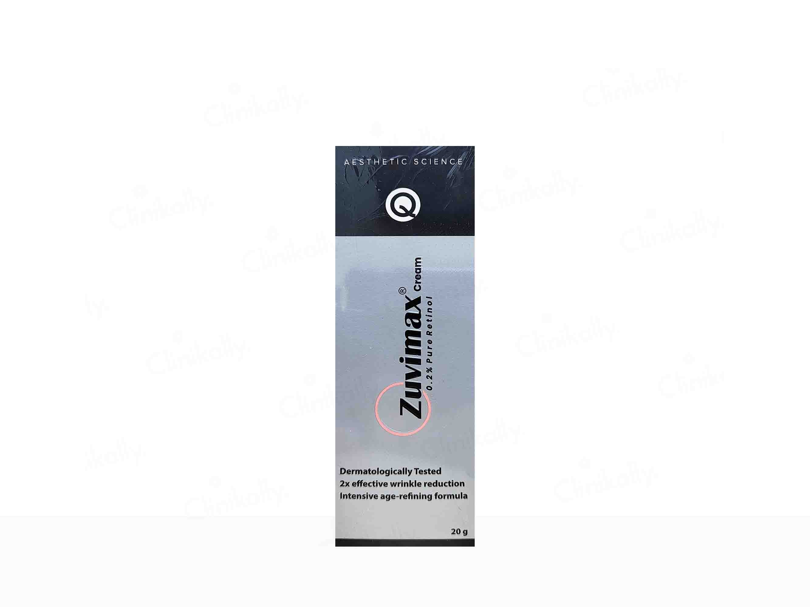 Zuvimax 0.2% Pure Retinol Cream, 20Gm